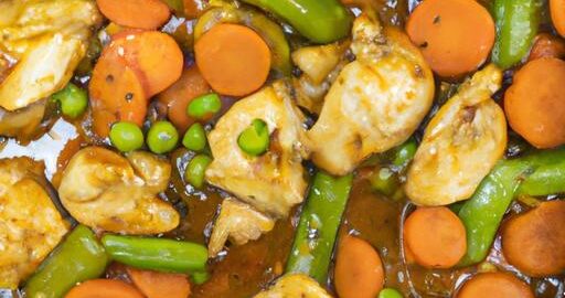 Kuřecí maso se zeleninou