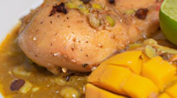 Kuřecí na mangové omáčce