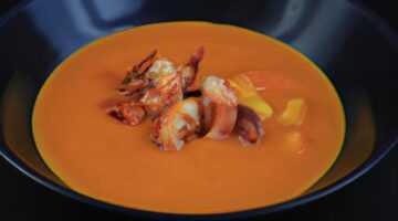 Bouillabaisse peciální polévka s rybami