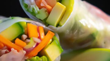 Rýžové závitky se zeleninou