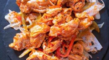 Korejské kuře s kimči-wrap