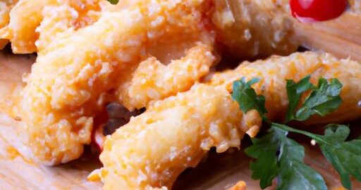 Krevety v kokosovém těstíčku