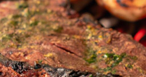 Asado na grilu s chimichurrim