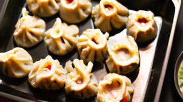 Knedlo-zelo-vepřo-sezamová omáčka