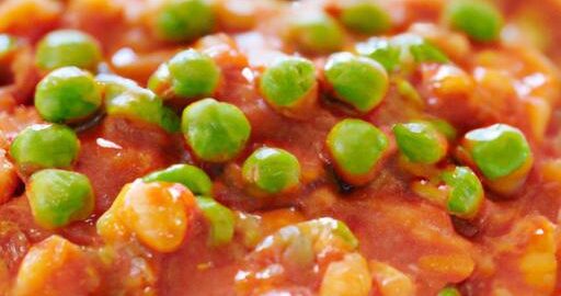 Rajčatovo-bramborový karí s hráškem