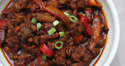 Hovězí chilli con carne