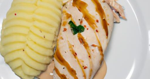 Krůtí prsa s bramborovou kaší