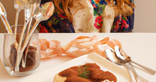 Talíř plný italského tiramisu