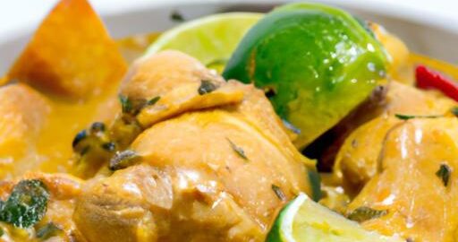 Pikantní brazilská kuřecí moqueca