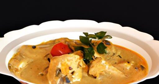 Jemná íránská kuřecí kari