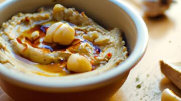 Hummus s cizrny a česnekem