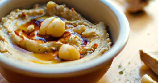 Hummus s cizrny a česnekem