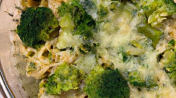 Brokolicový zapečený těstovinový nákyp