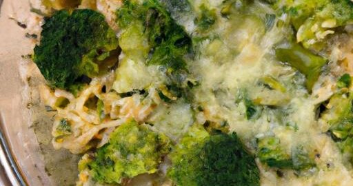 Brokolicový zapečený těstovinový nákyp
