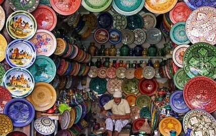 Marocký tajine s kuřetem a olivami