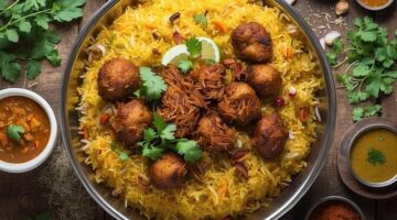 Biryani s jehněčím masem