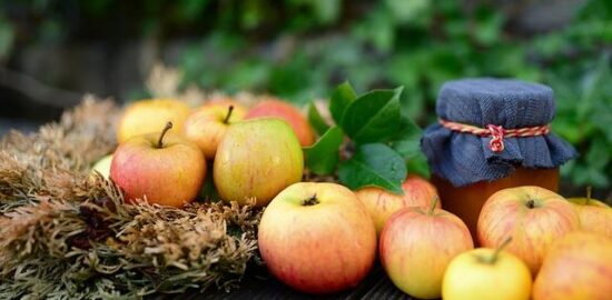 Jablečný korma s kuřecím masem