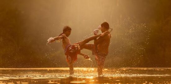 Thajský zeleninový wok s krevetami