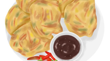 Bakwan – smažené zeleninové kuličky