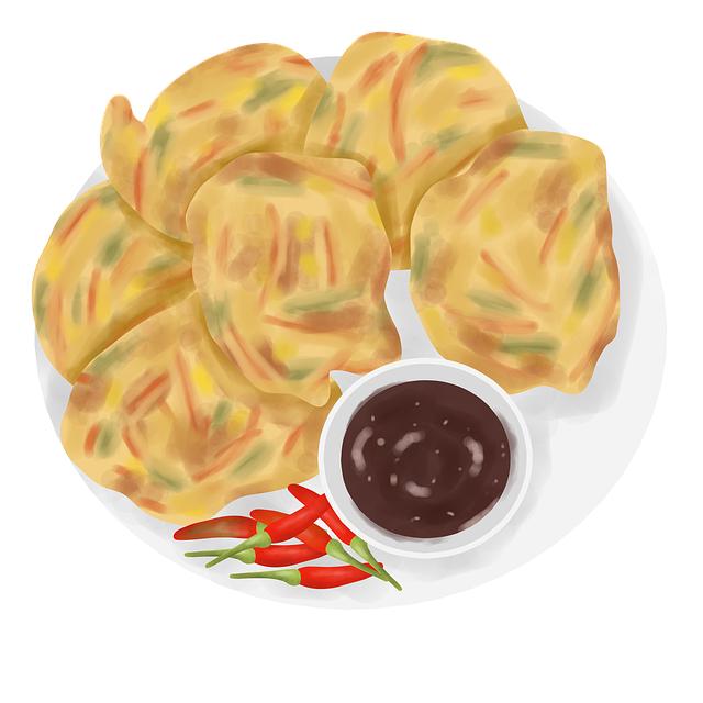 Bakwan – smažené zeleninové kuličky