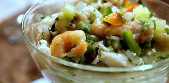 Název: Ceviche z lososa