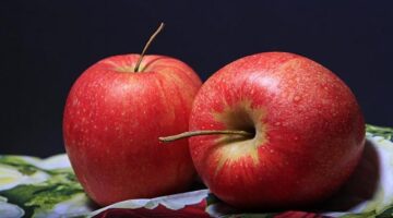 Jablka pečená s ořechy a medem