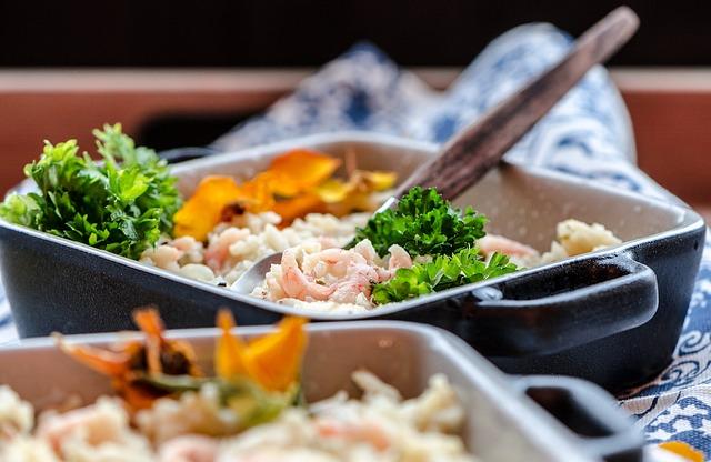 Risotto s krevetami a limetkou