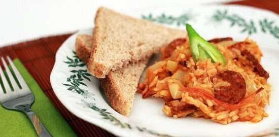 Ratatouille s hlavním jídlem