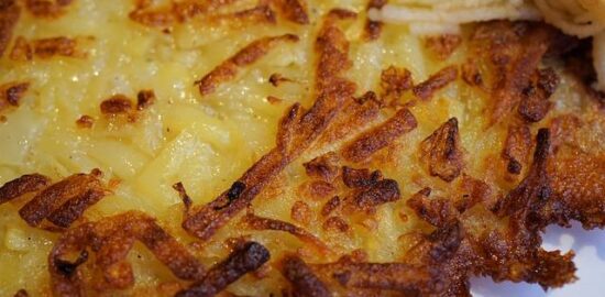 Ryžové placky s bramborem a cizrnou