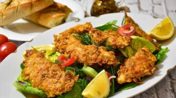 Křupavé kuře s brambory