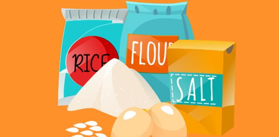 Rýžový salát s rajčaty a okurkami