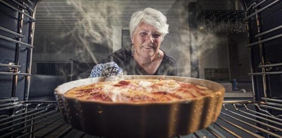 Jablečný závin s vanilkovým krémem