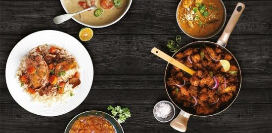 Kuřecí korma s rajčaty a paprikou