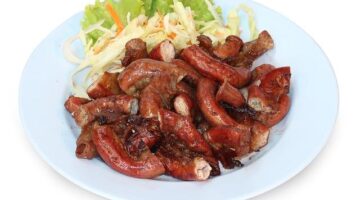 Rýžové placičky s harissou