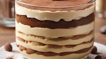 Tiramisu s množstvím kávy a mascarpone