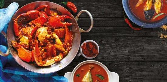 Rybí kari s olivami a citronem