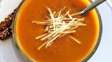 Bramborová polévka s mrkví a kmínem