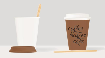 Kelímek s hummusem a olivami