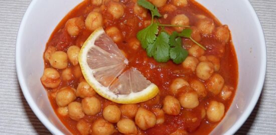 Chana masala s jemným aromatem