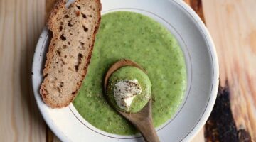 Brokolicová polévka s mrkví