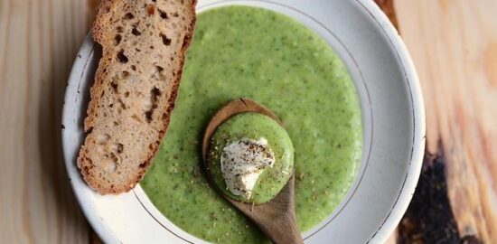 Brokolicová polévka s mrkví