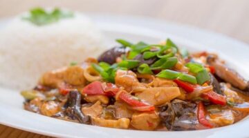 Kuřecí prsa plněná špenátem