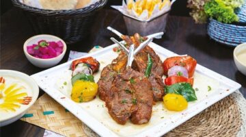 Zeleninový kotlet s rýží