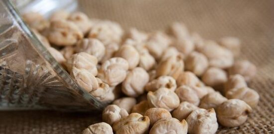 Cizrna s hráškem a rýží