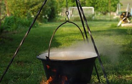 Guláš z hovězího masa s knedlíkem