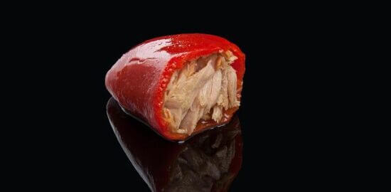 Plněná paprika s rýží a rajčaty