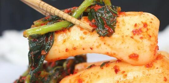 Korejské kimchi zelí