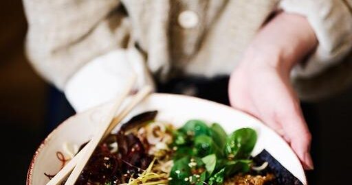 Ramen s vepřovým masem a vajíčkem