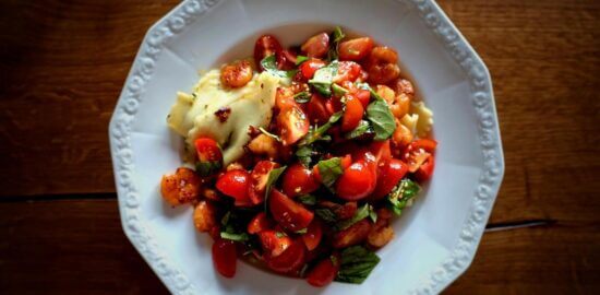 Rajčatový quiche bez kůrky