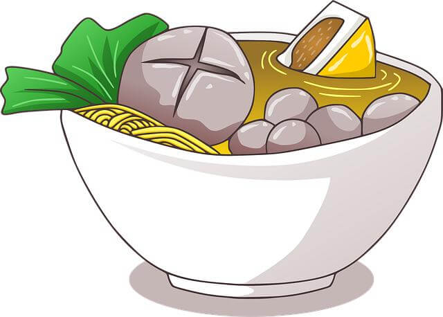 Bakso – indonéská nudlová polévka